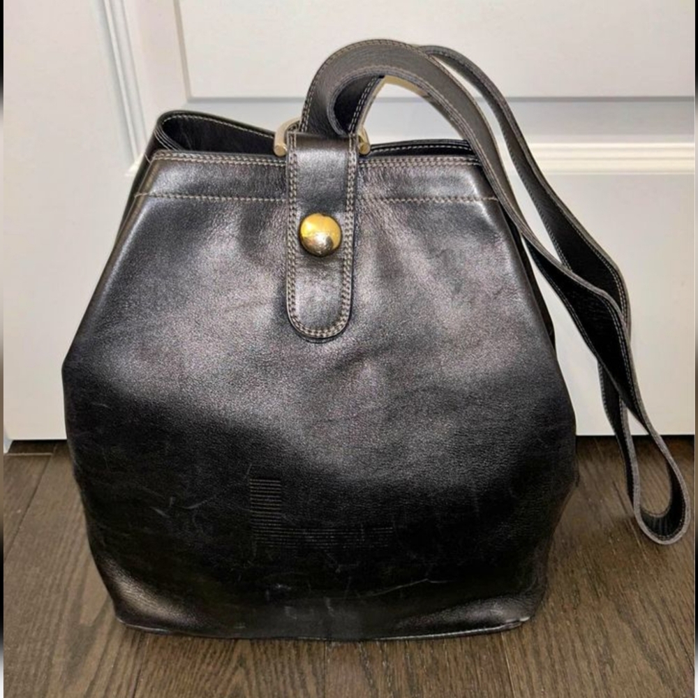 Lancel Leather Shoulder Bag